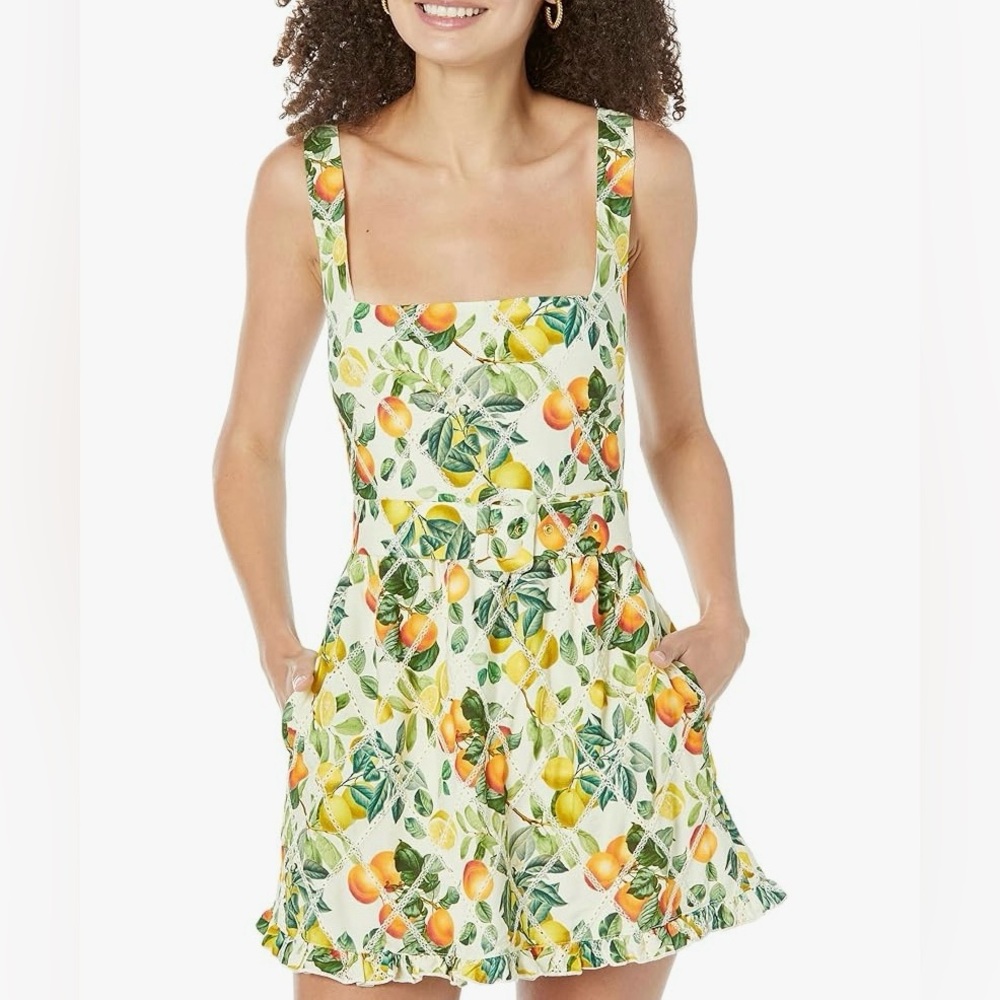Show Me Your Mumu Citrus in Georgia Mini Dress